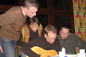 Probenfahrt 2007 der Bigband des Goethe-Gymnasiums Hamburg