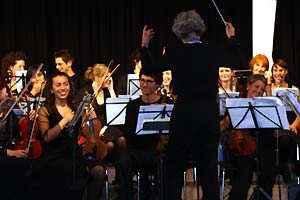 Chor des Goethe Gymnasiums Hamburg mit Chorsängern aus Chile