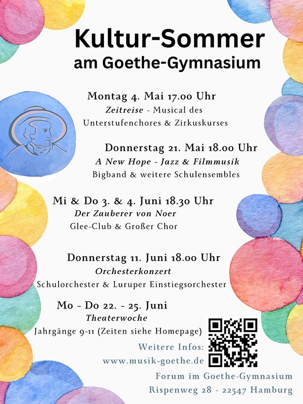 Musik Goethe - Programm 2026