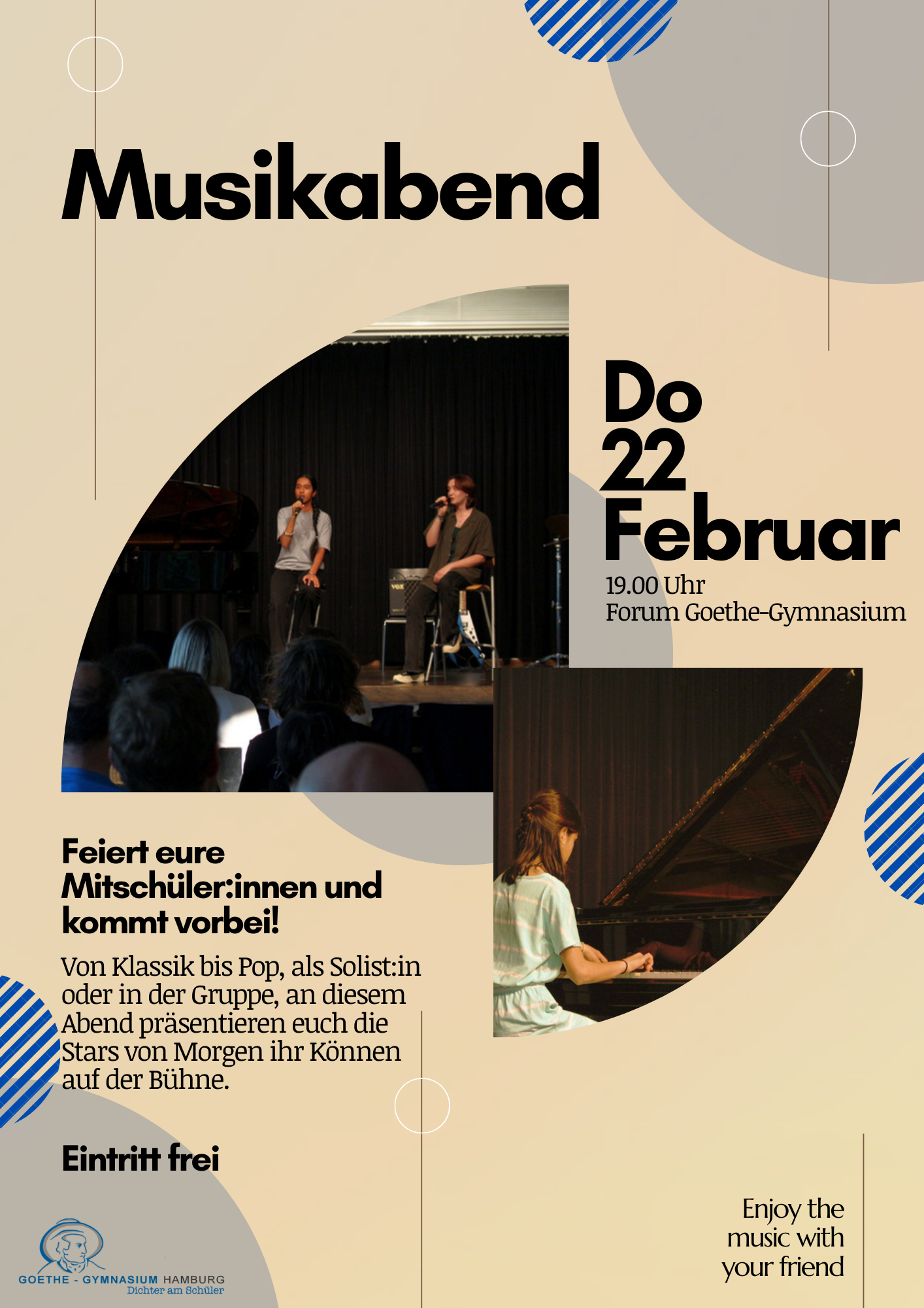 Musikabend Goethe-Gymnasium