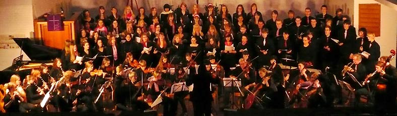 Chor und Orchester des Goethe-Gymnasiums Hamburg Weihnachtskonzert 2007