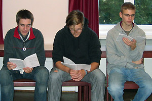 Chorreise 2007 des Goethe-Gymnasiums unter Leitung von Astrid Demattia