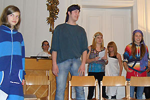 Chorreise 2011 des Goethe-Gymnasiums unter Leitung von Astrid Demattia
